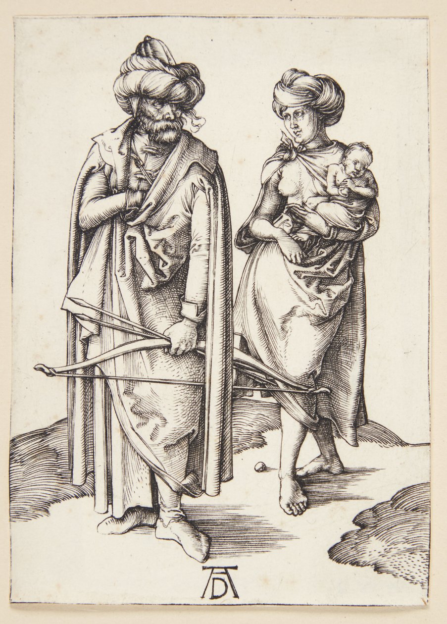 Famiglia orientale da Albrecht Dürer