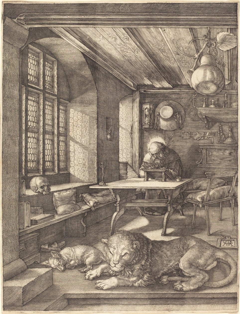 San Girolamo nel suo studio da Albrecht Dürer