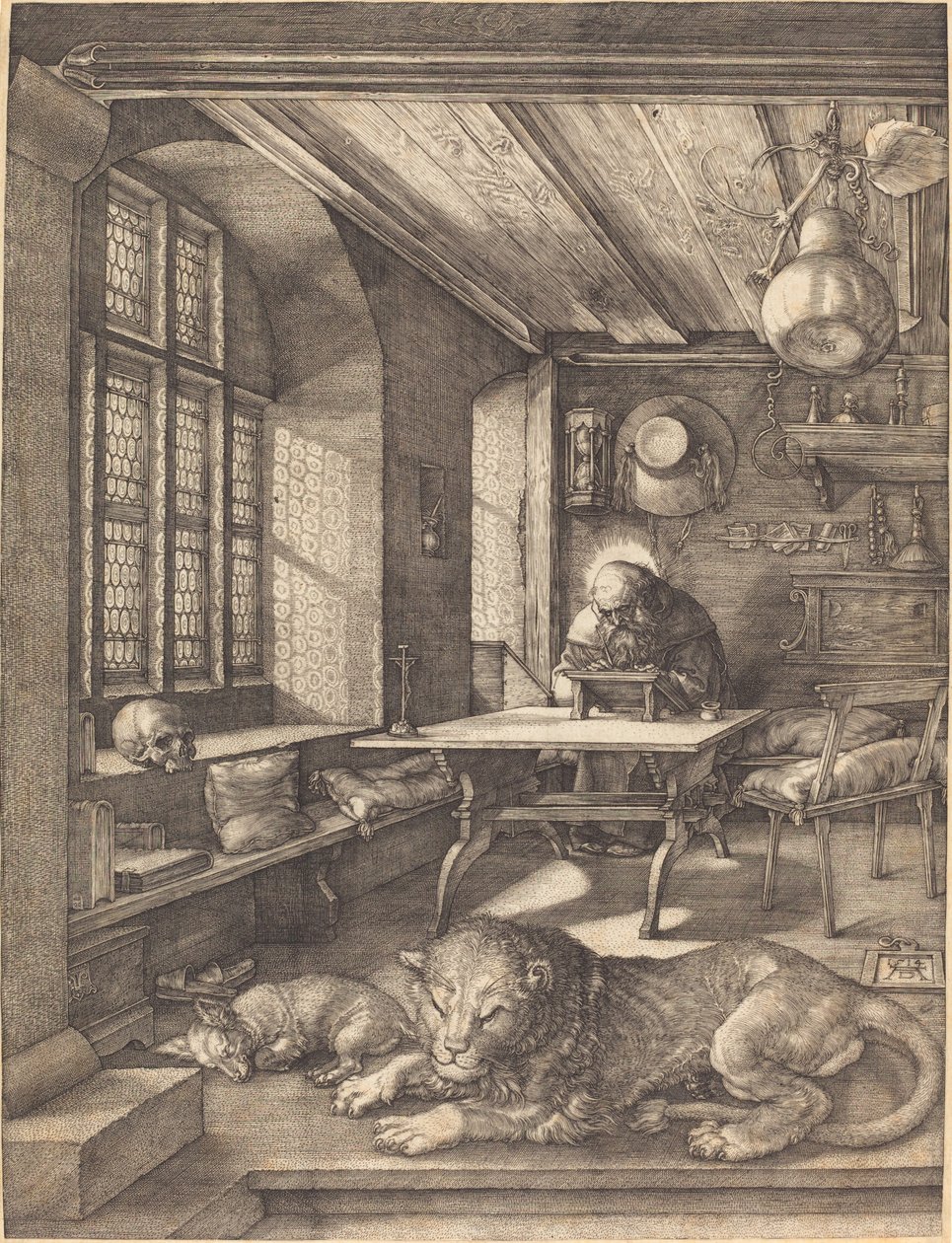 San Girolamo nel suo studio da Albrecht Dürer
