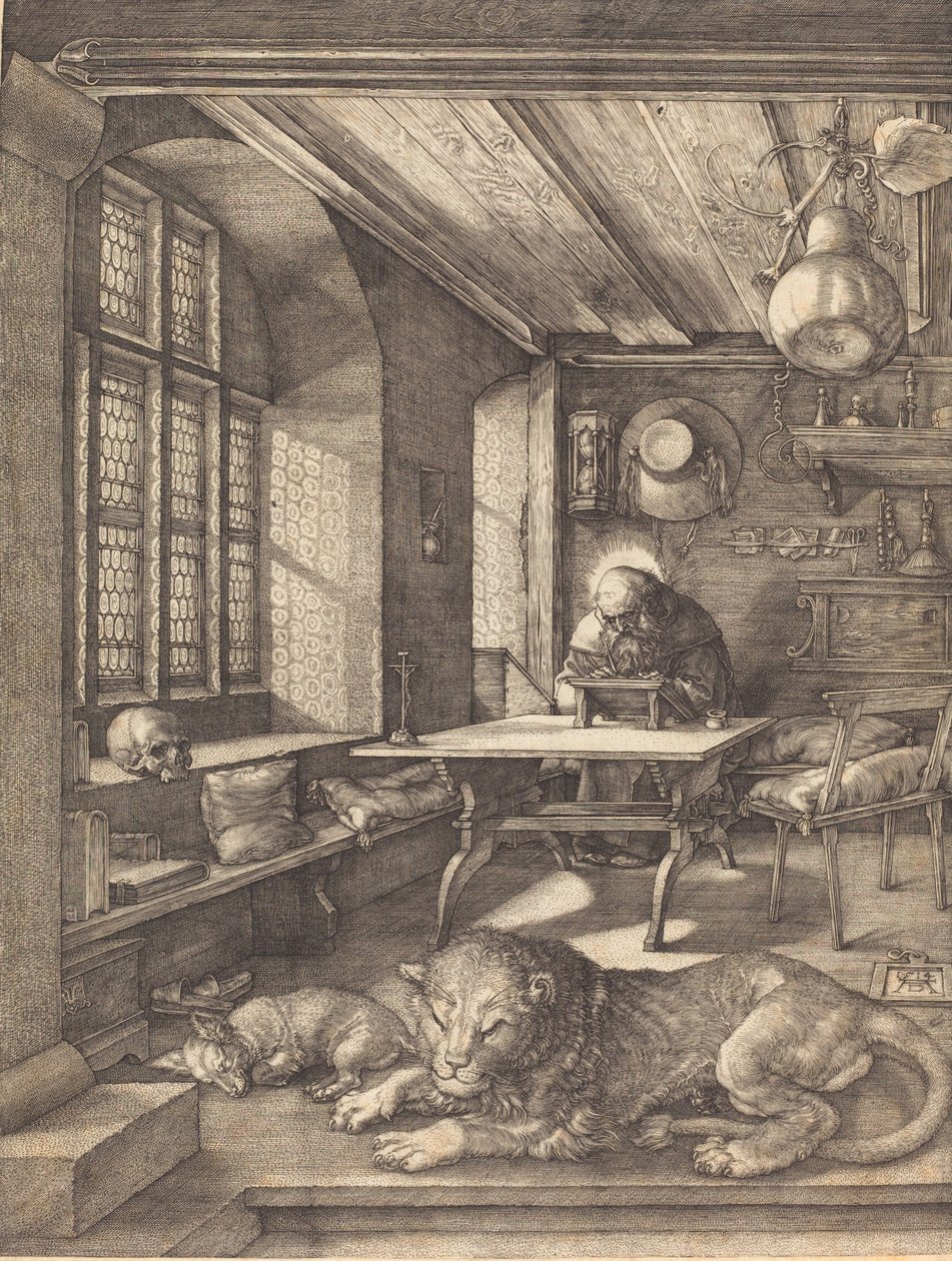 San Girolamo nel suo studio da Albrecht Dürer