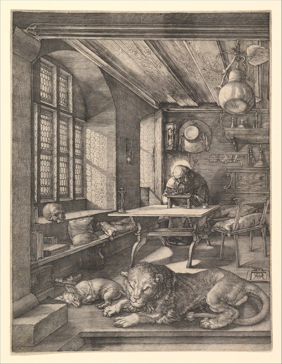 San Girolamo nel suo studio da Albrecht Dürer