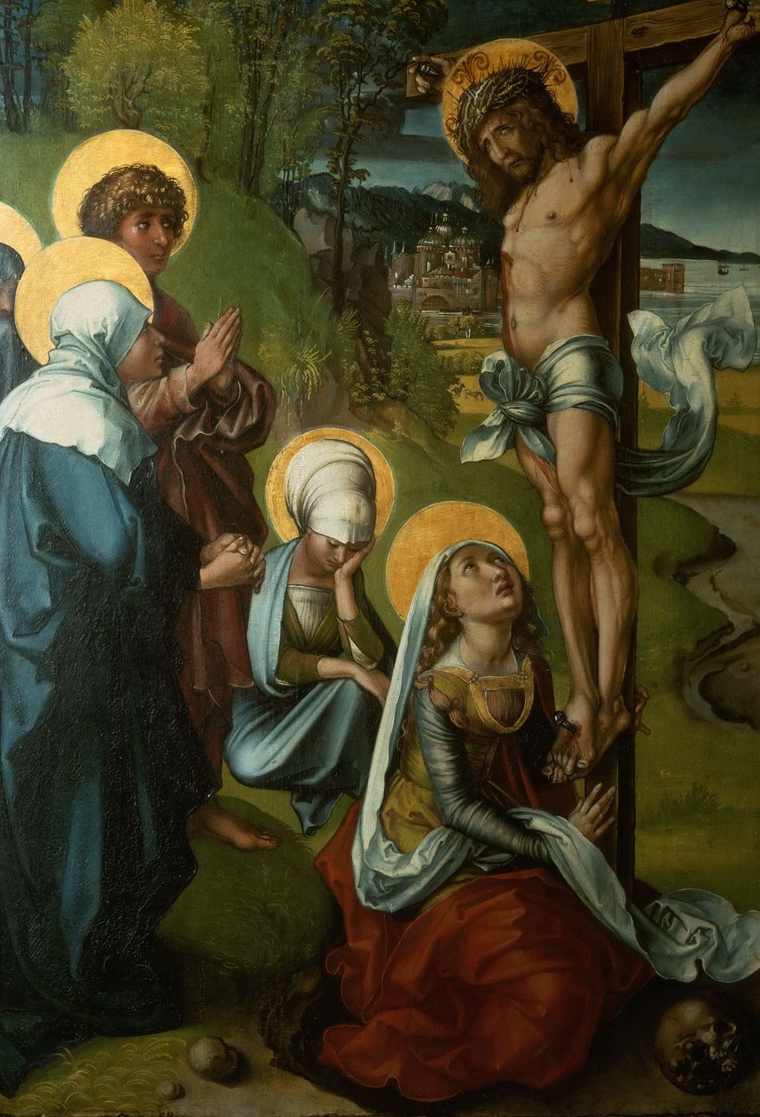 Polittico dei Sette Dolori Crocifissione, 1495-1496 da Albrecht Dürer
