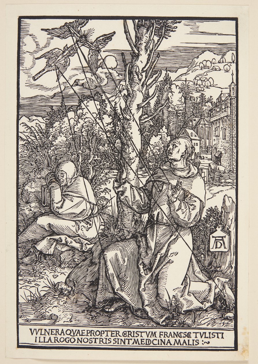 San Francesco riceve le stimmate da Albrecht Dürer