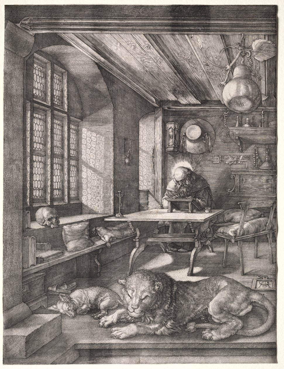 San Girolamo nel suo studio da Albrecht Dürer