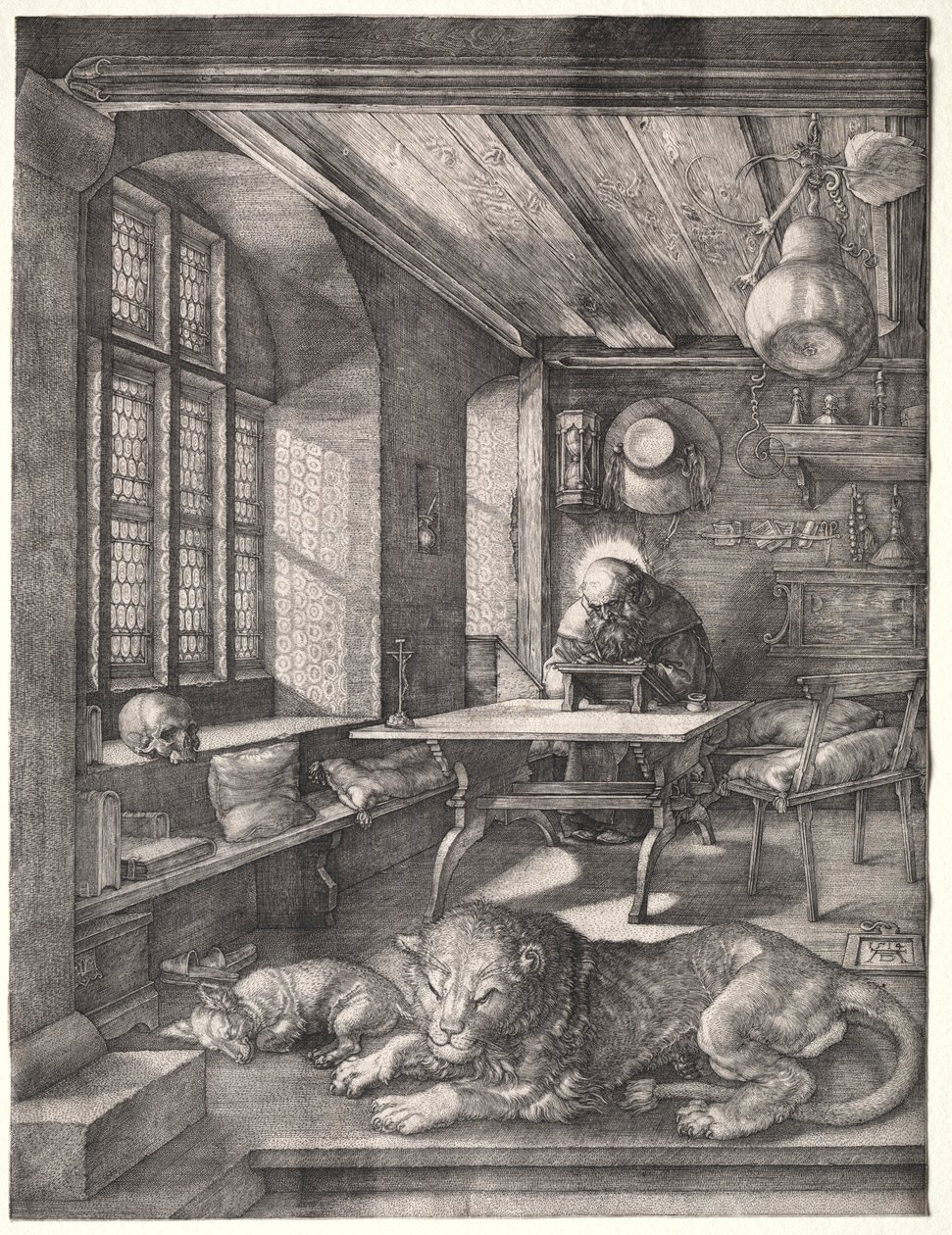 San Girolamo nel suo studio, 1514 da Albrecht Dürer