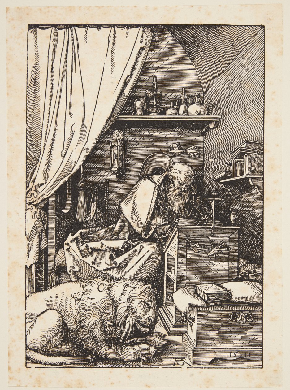 San Girolamo nella sua cella da Albrecht Dürer
