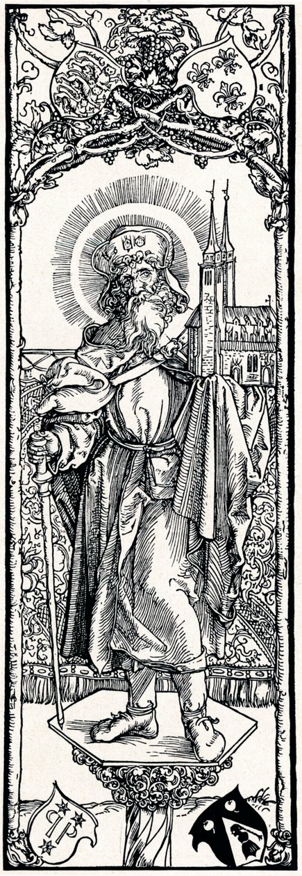San Sebaldo su un Capitello, 1906 da Albrecht Dürer