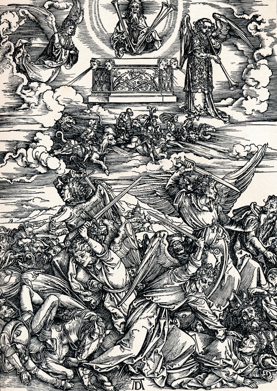 I Quattro Angeli Vendicatori, 1498 1906 da Albrecht Dürer