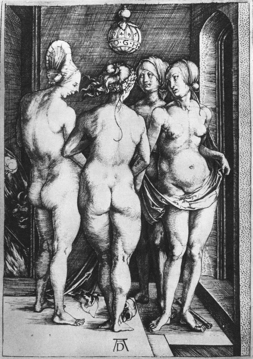 Le quattro streghe da Albrecht Dürer