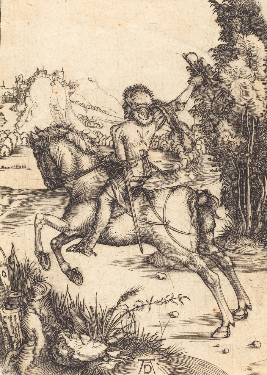 Il piccolo corriere, c. 1496 da Albrecht Dürer