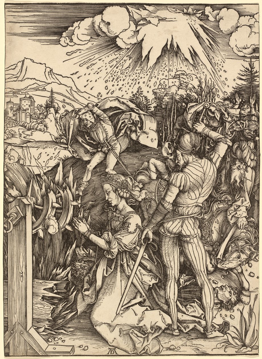 Il Martirio di Santa Caterina da Albrecht Dürer