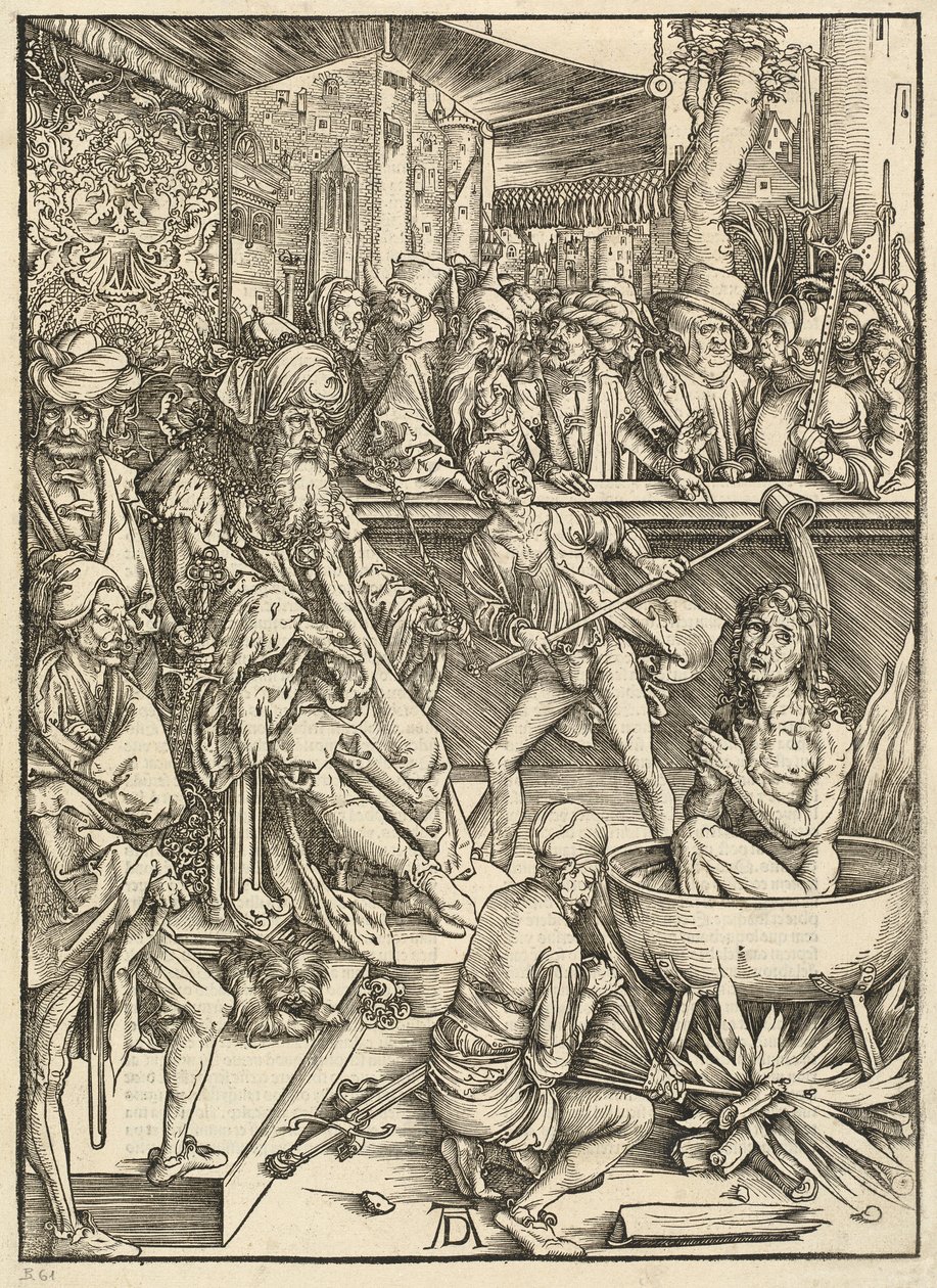 Il martirio di San Giovanni da Albrecht Dürer