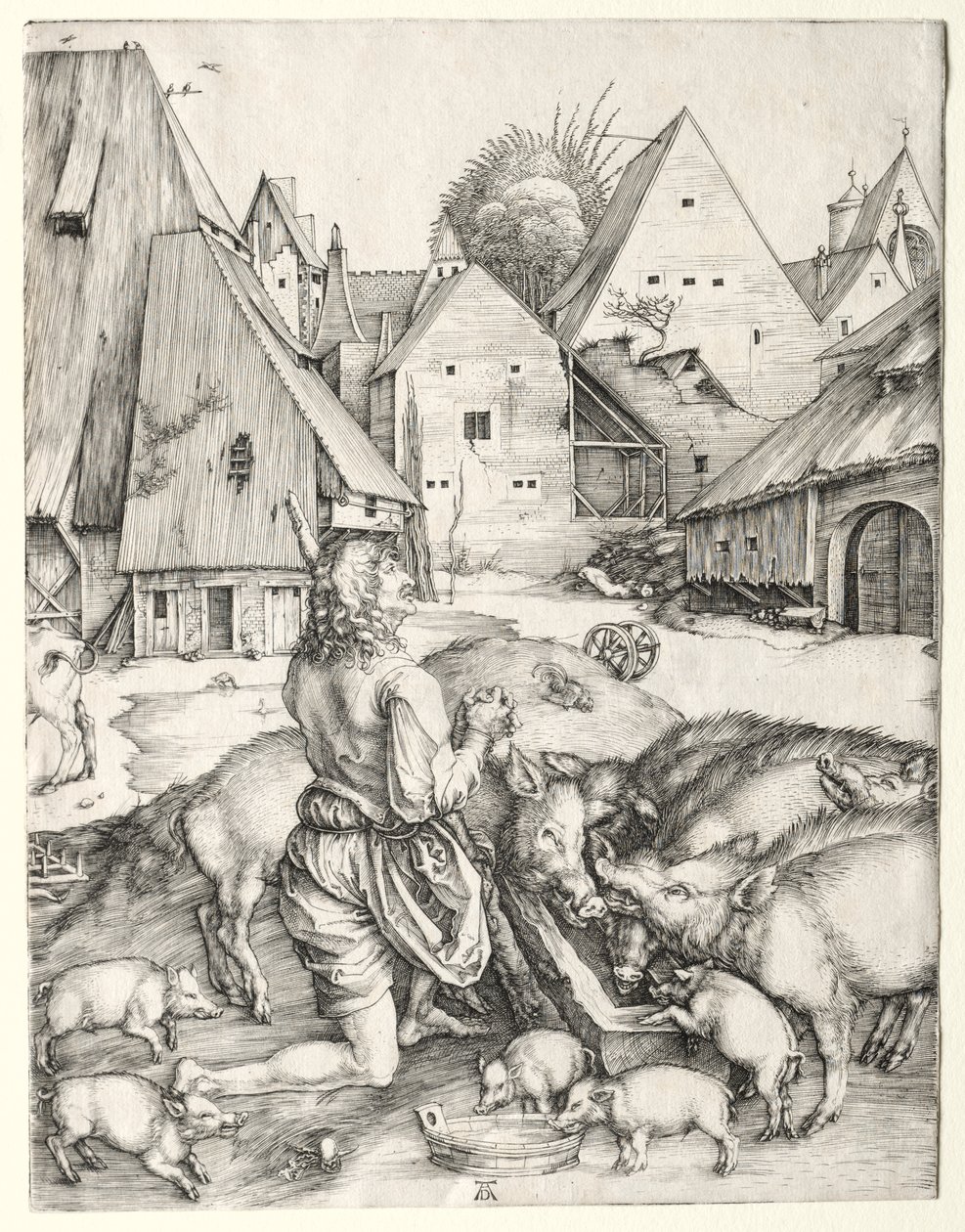 Il figliol prodigo da Albrecht Dürer