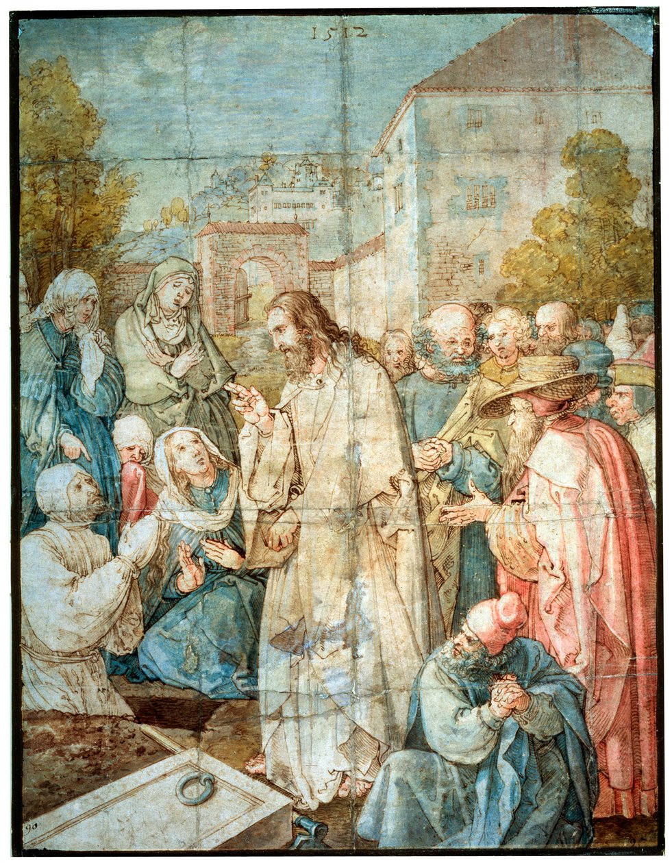 La resurrezione di Lazzaro, 1512 da Albrecht Dürer