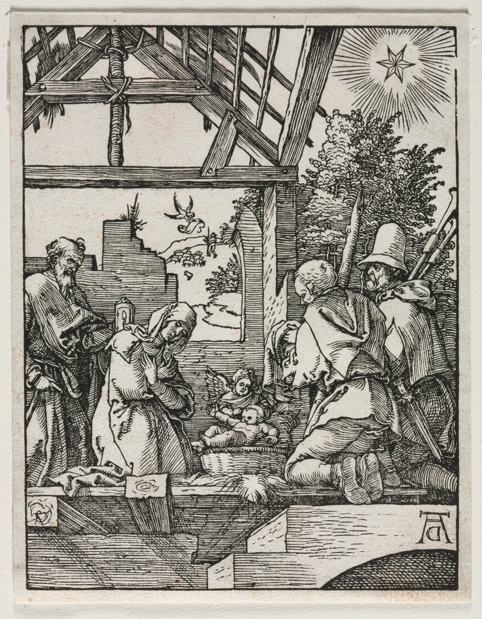 La piccola passione: La natività da Albrecht Dürer