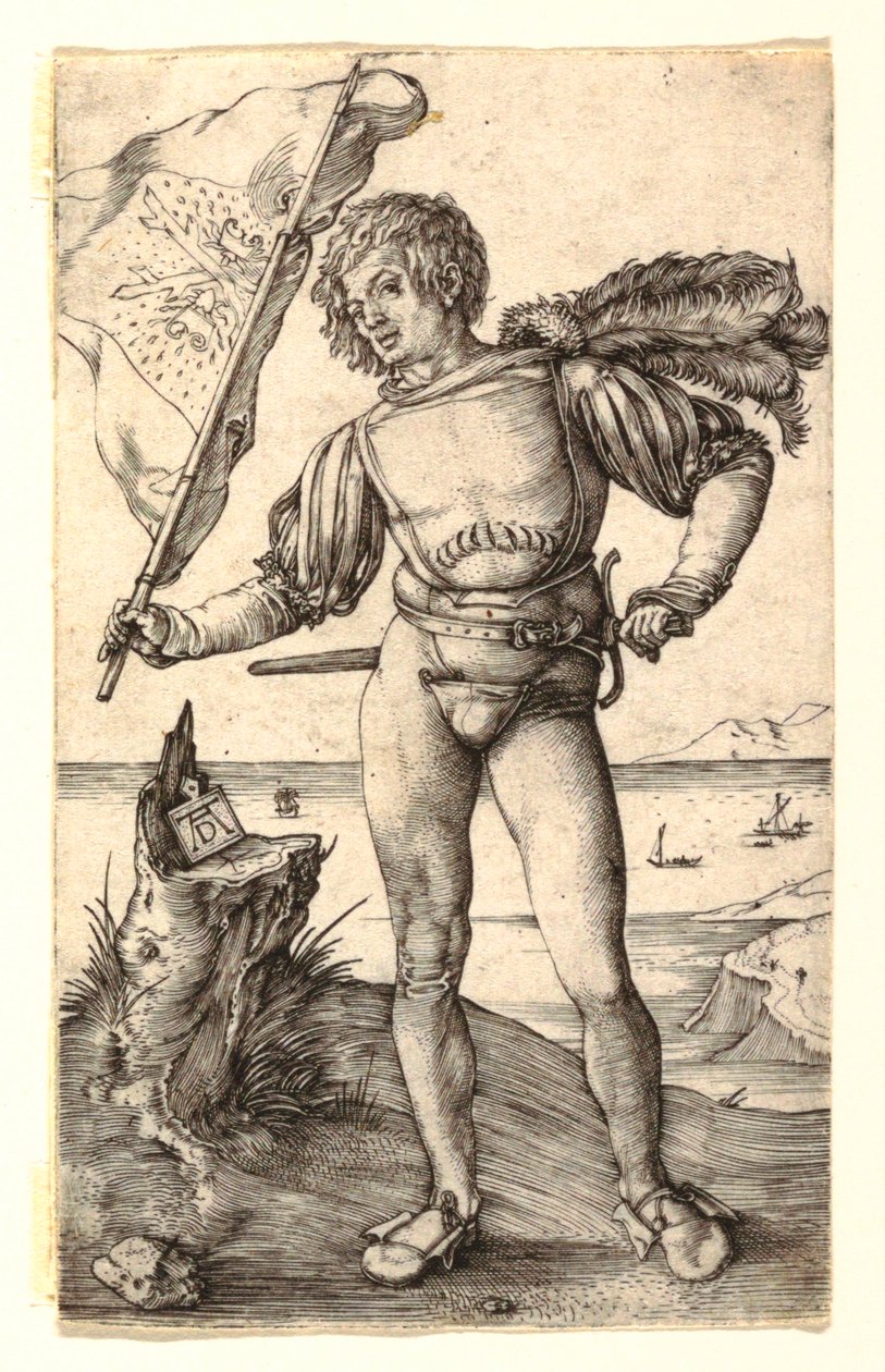 Il portabandiera da Albrecht Dürer