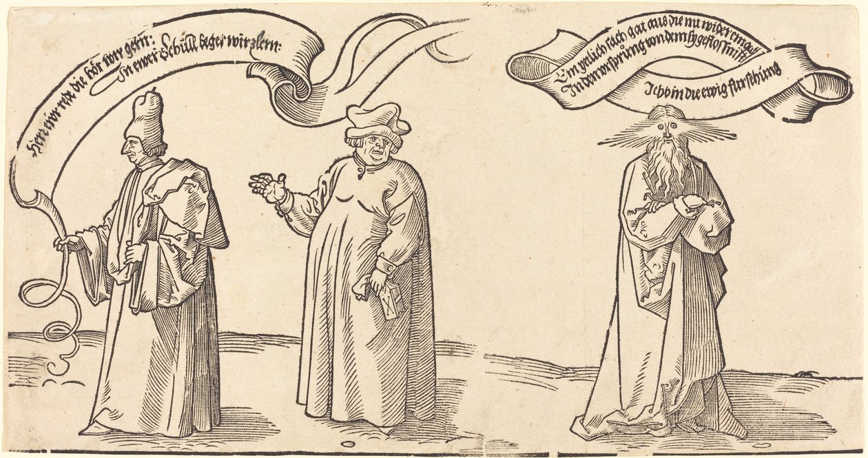 Il Maestro, il Prete e la Provvidenza da Albrecht Dürer
