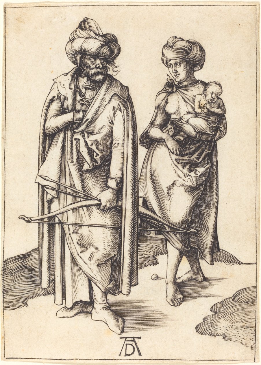La famiglia turca da Albrecht Dürer