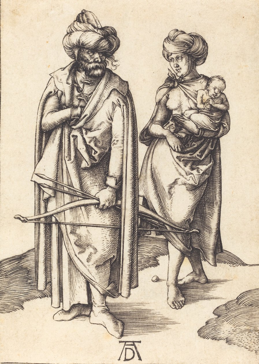 La Famiglia Turca da Albrecht Dürer