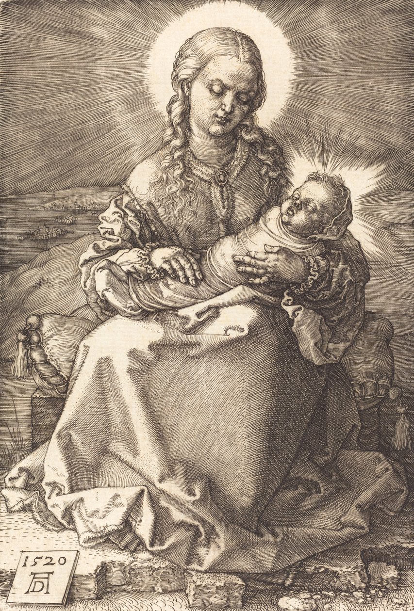 La Vergine con il Bambino fasciato, 1520 da Albrecht Dürer