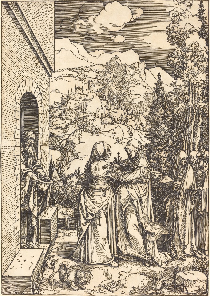 La Visitazione da Albrecht Dürer