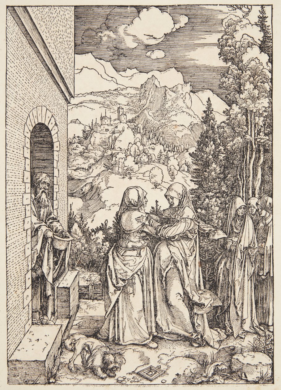 La visitazione da Albrecht Dürer