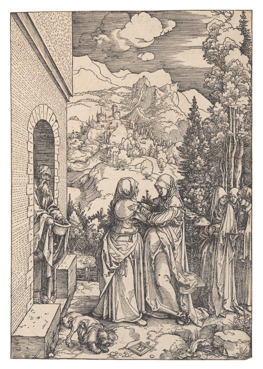La Visitazione da Albrecht Dürer