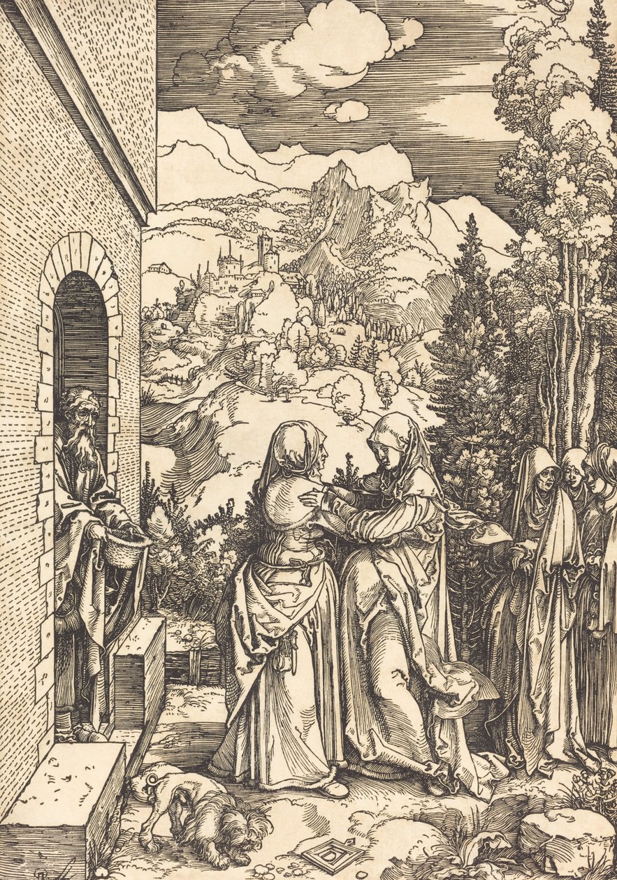 La Visitazione, c. 1504 da Albrecht Dürer