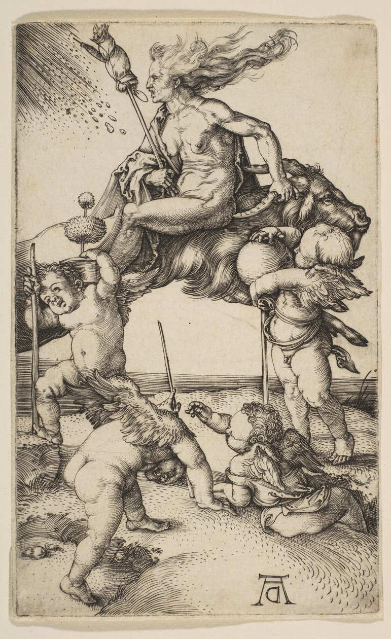 La strega, ca. 1500 da Albrecht Dürer