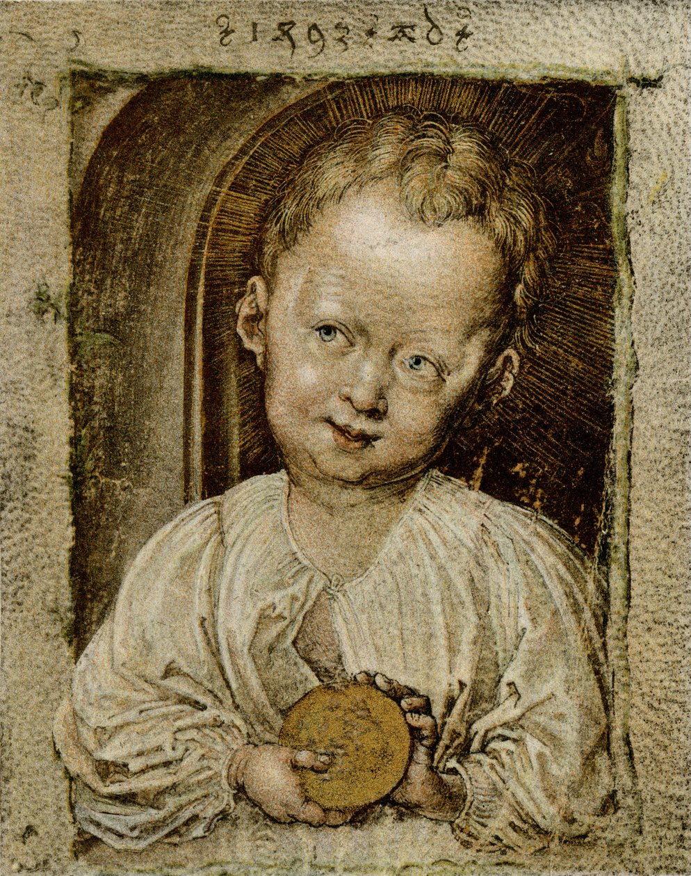 Il giovane Gesù come Salvatore da Albrecht Dürer