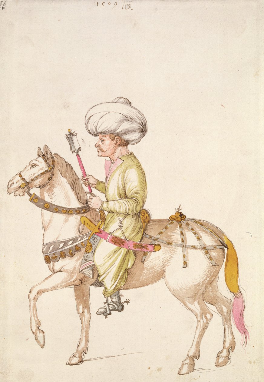 Cavaliere turco da Albrecht Dürer