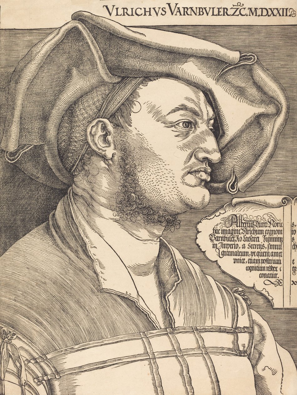 Ulrich Varnbüler, 1522 da Albrecht Dürer