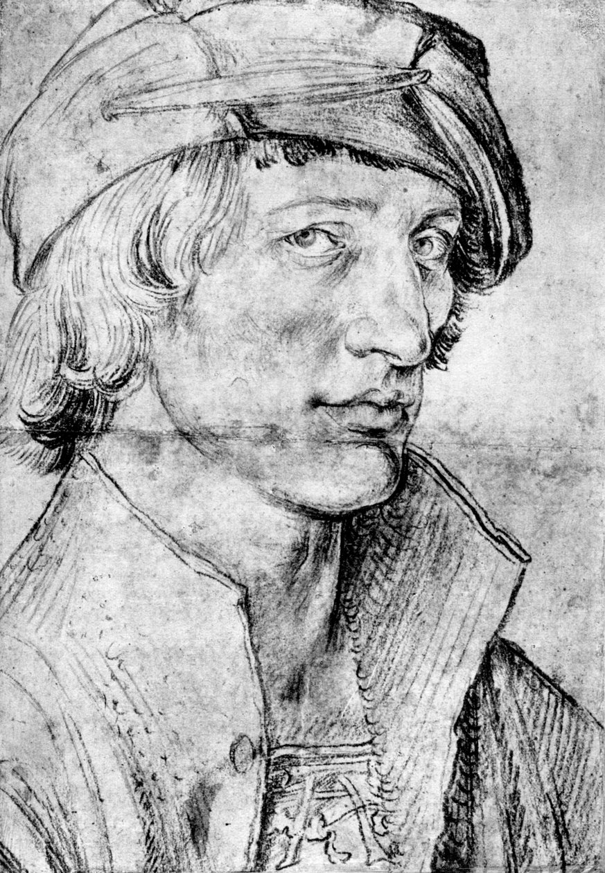 Ritratto sconosciuto, 1514, 1936 da Albrecht Dürer