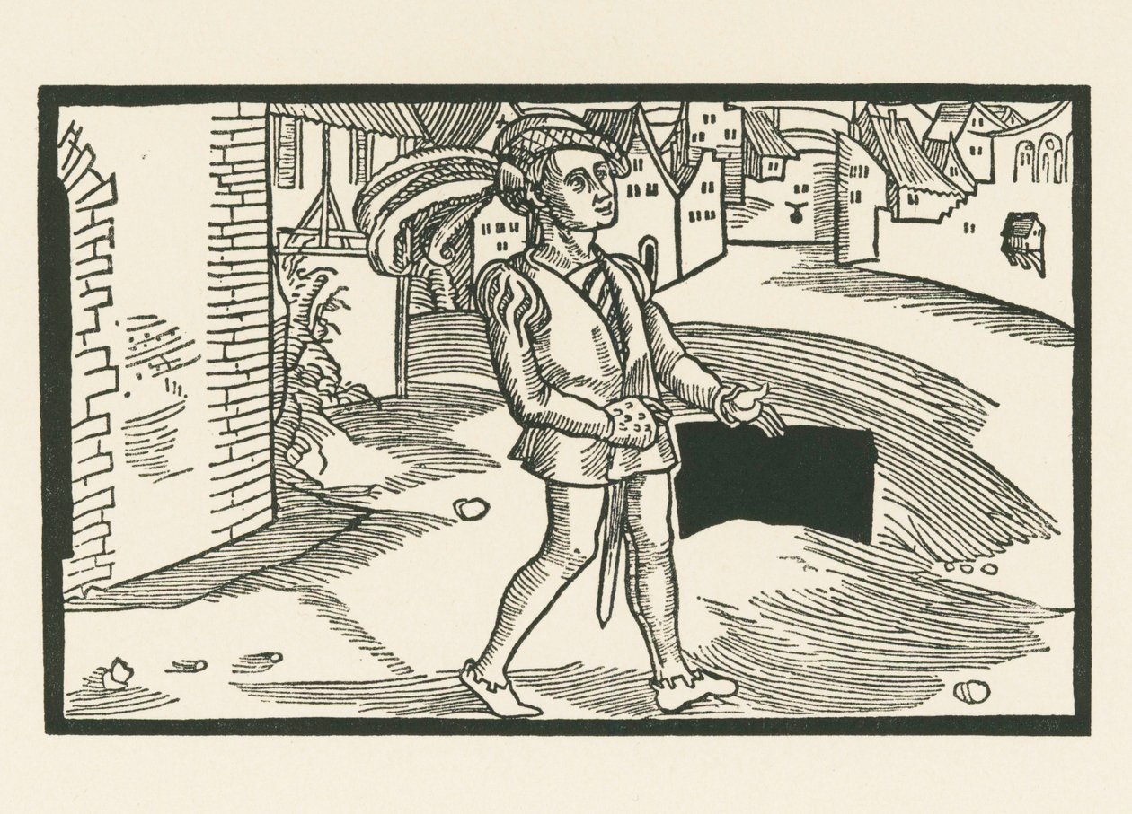Eschinus, 1492-93 circa (xilografia) da Albrecht Dürer or Duerer
