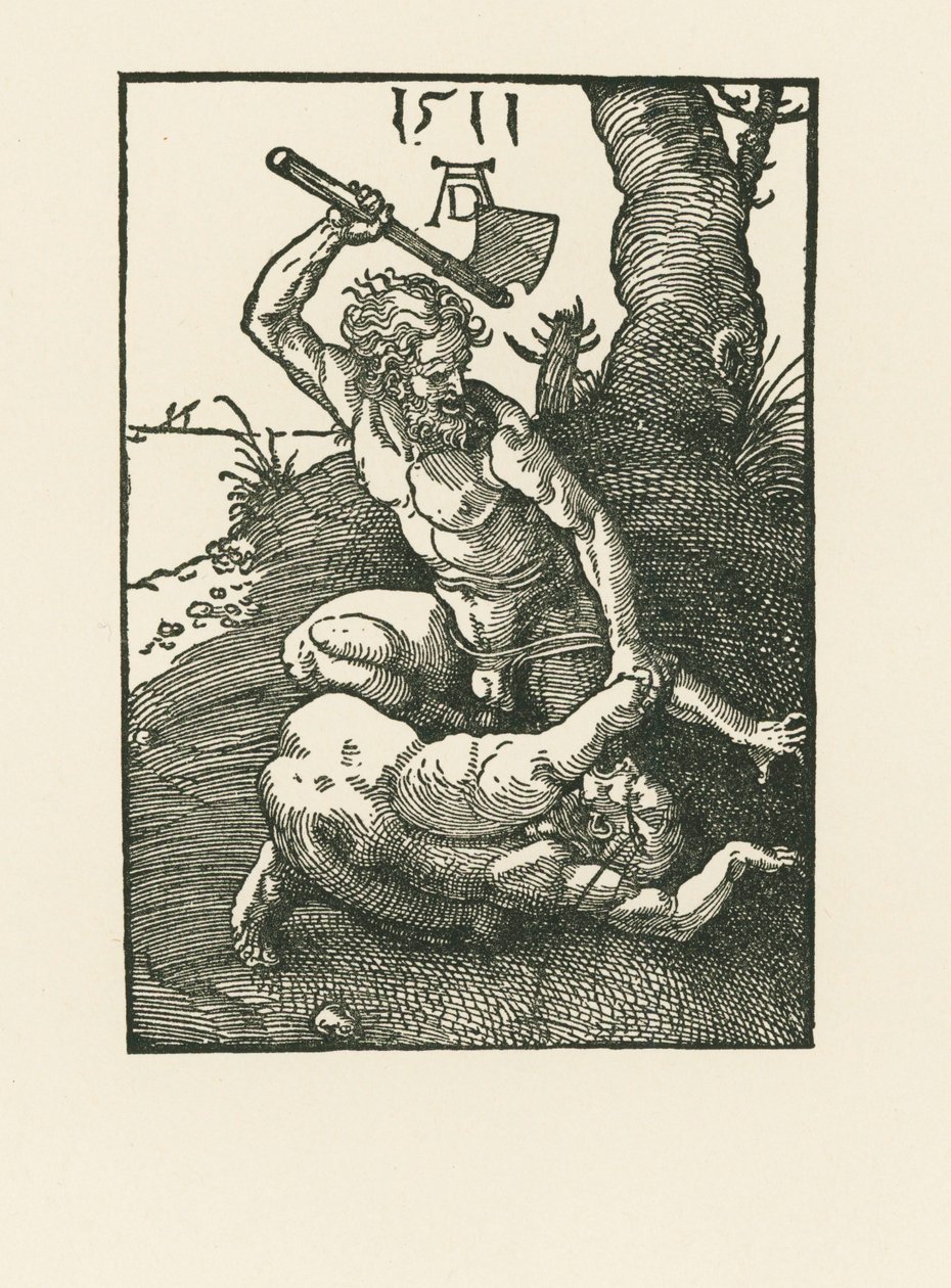 Caino uccide Abele da Albrecht Dürer or Duerer