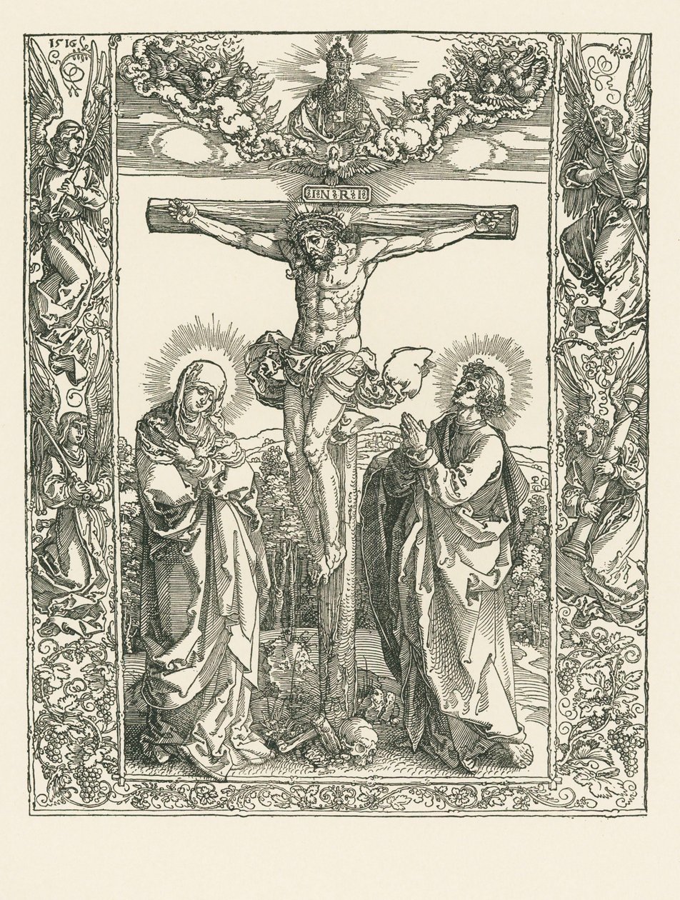 Cristo in croce da Albrecht Dürer or Duerer