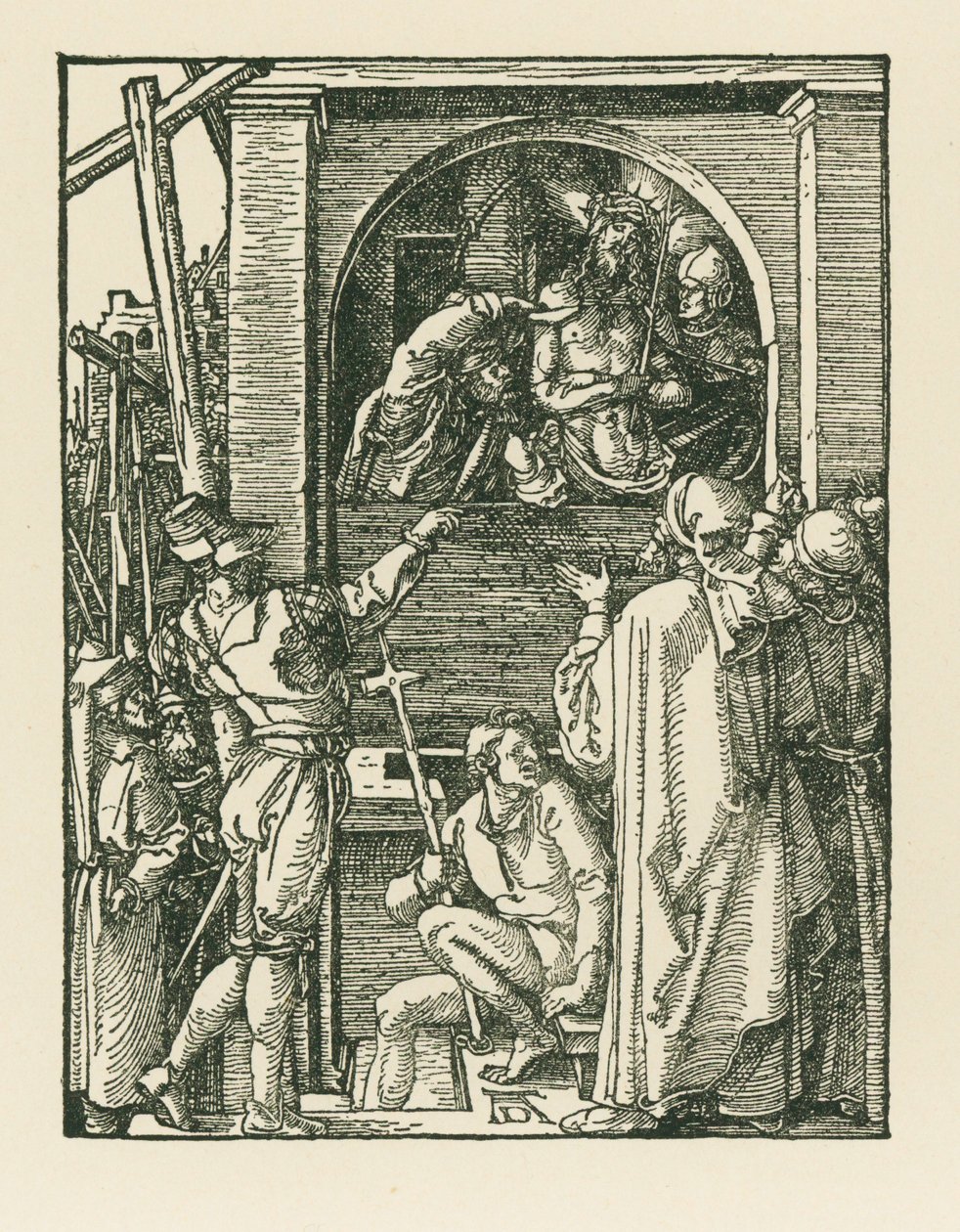 Ecce Homo, 1509 circa (xilografia) da Albrecht Dürer or Duerer