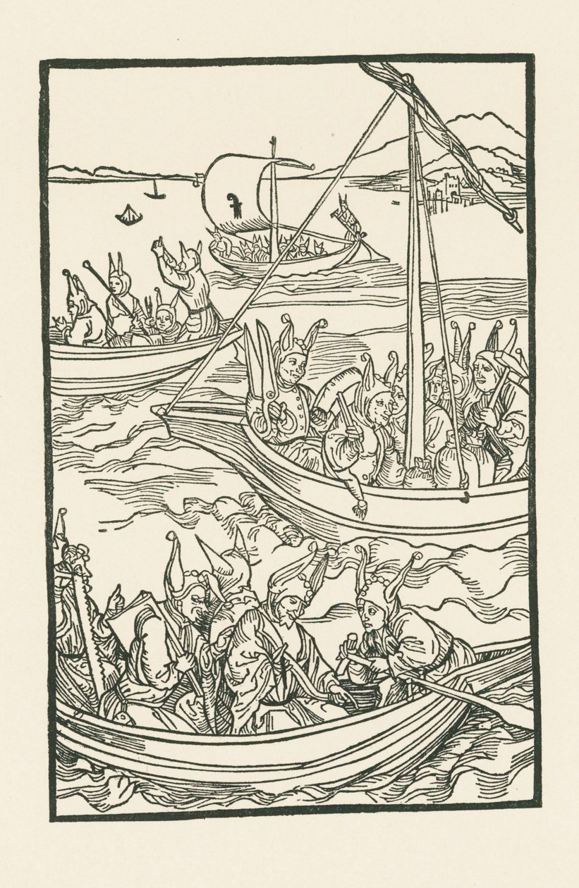 Una nave da viaggio da Albrecht Dürer or Duerer