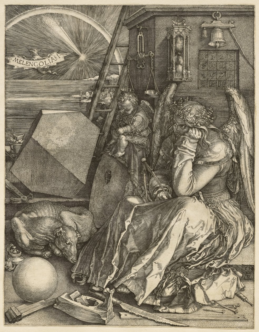 Melencolia I da Albrecht Dürer