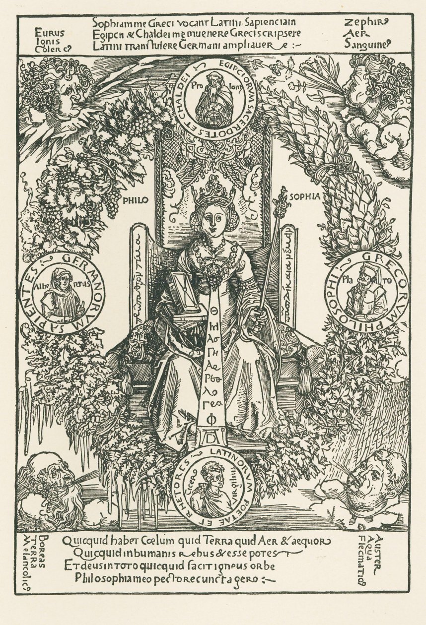 Filosofia da Albrecht Dürer or Duerer