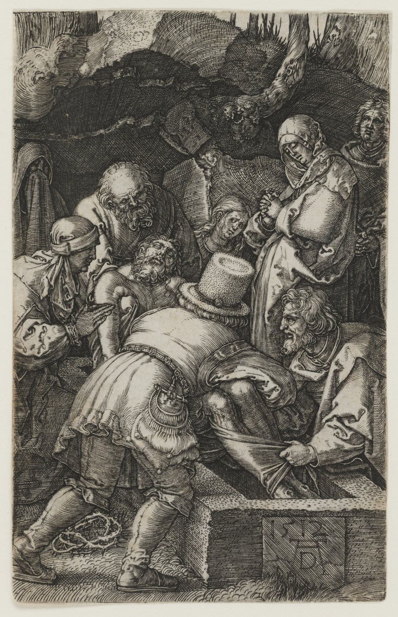 La sepoltura di Cristo da Albrecht Dürer