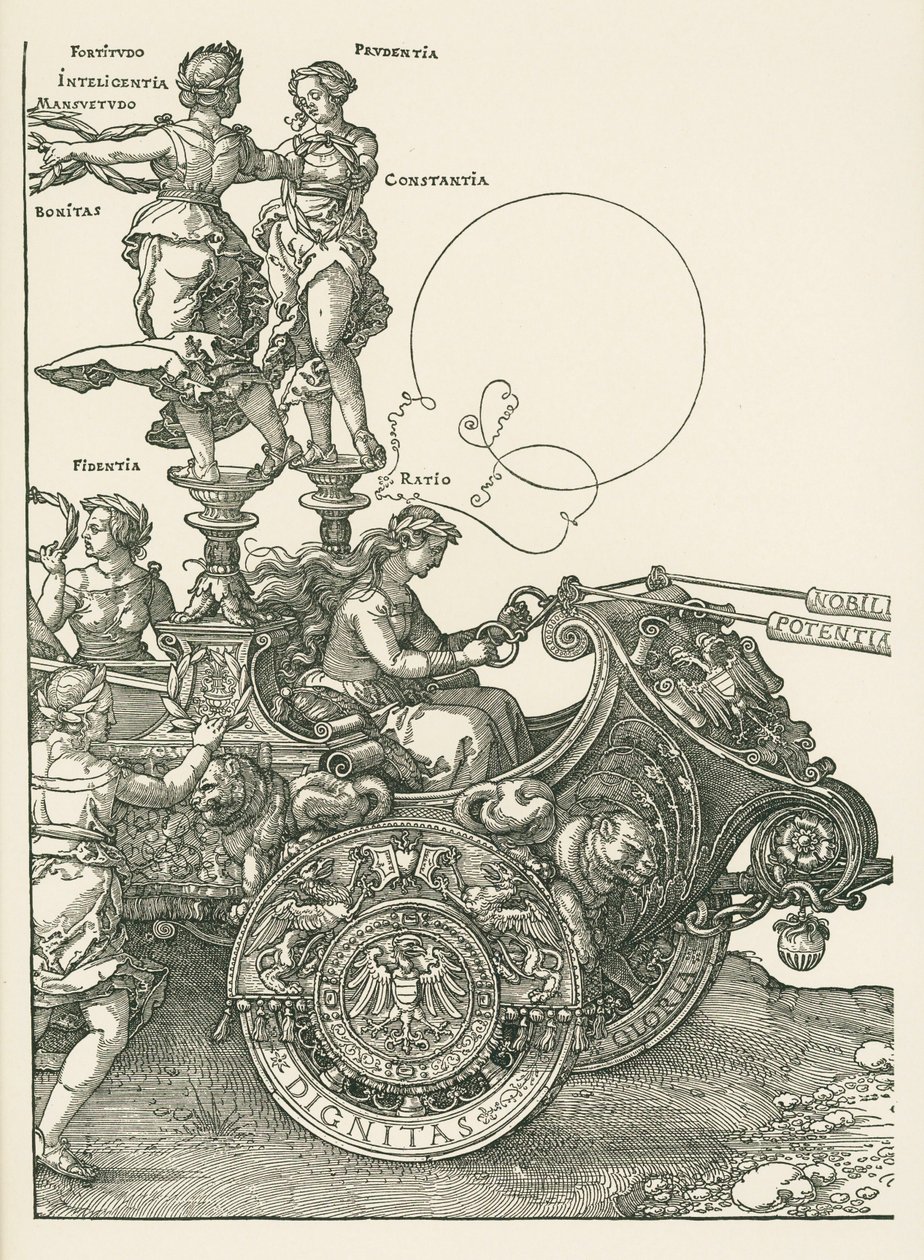 La grande macchina trionfale da Albrecht Dürer or Duerer