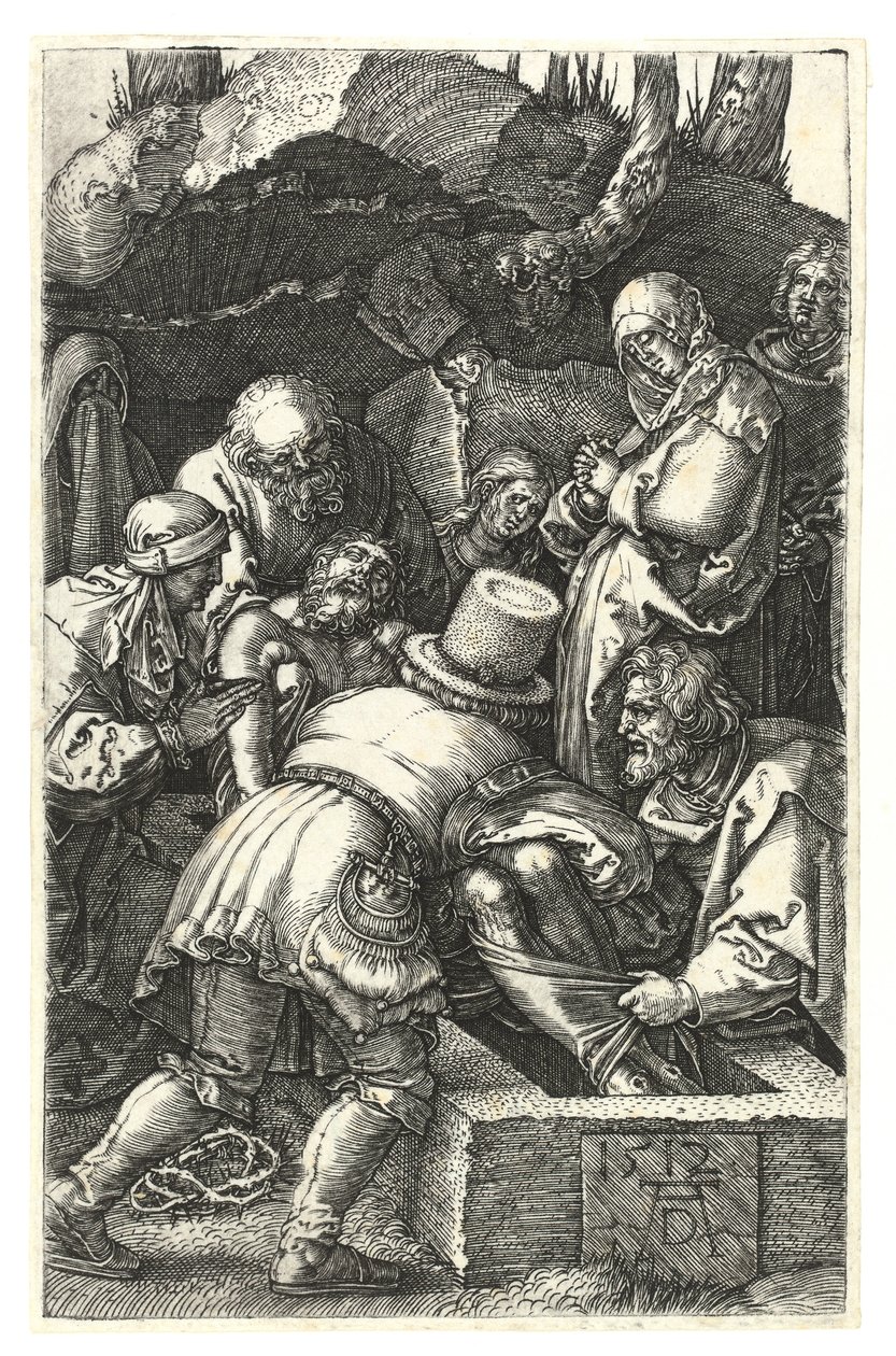 La sepoltura di Cristo da Albrecht Dürer