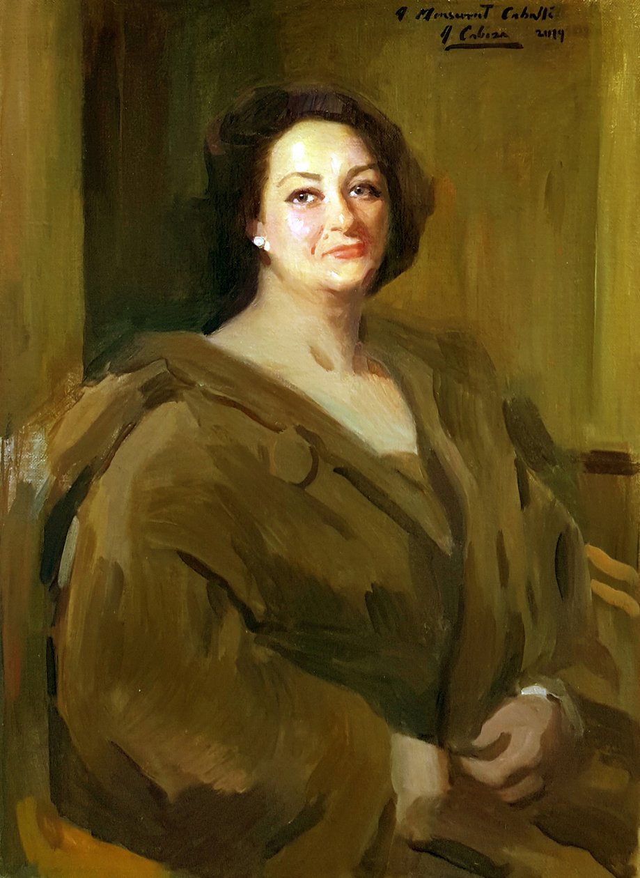 Montserrat Caballé da Alejandro Cabeza
