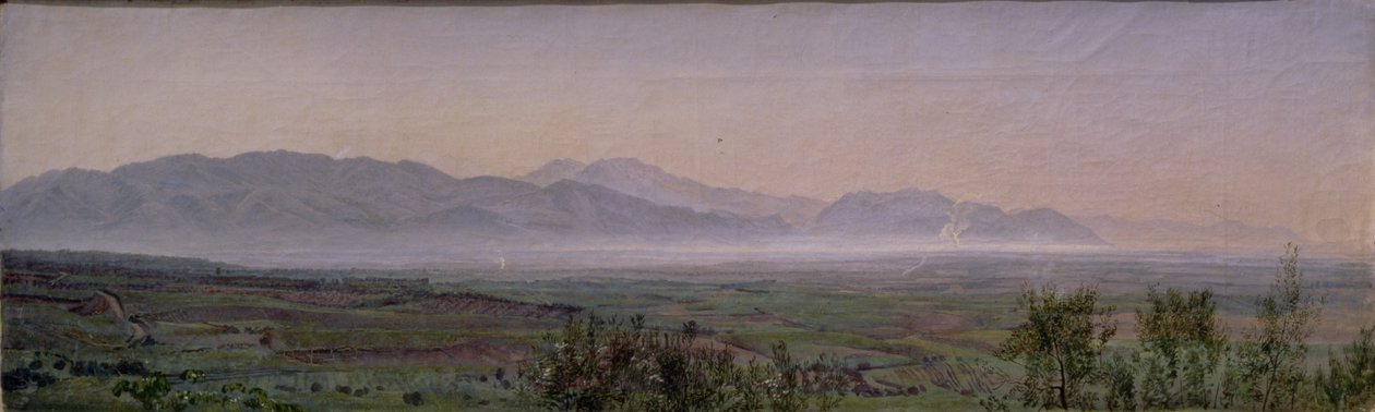 Le Paludi Pontine, c.1840 da Aleksandr Andreevich Ivanov
