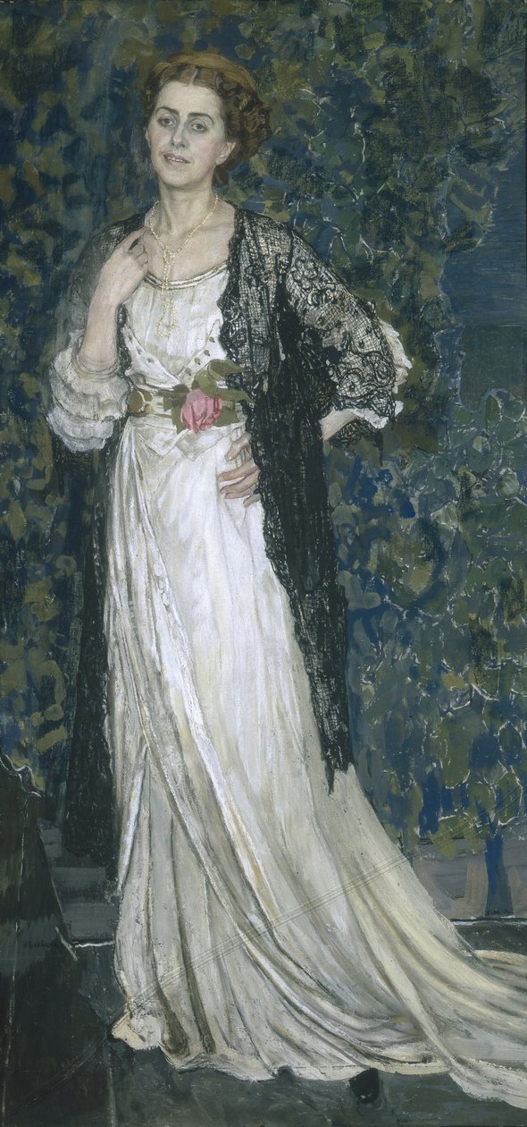 Ritratto di Marina Makovskaya, 1912 da Aleksandr Jakovlevic Golovin