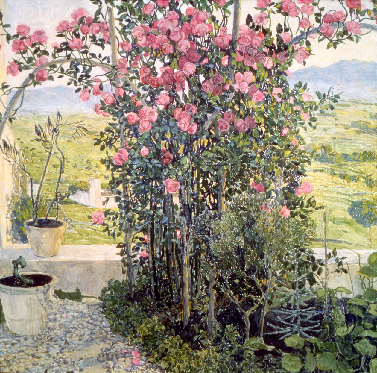 La valle in Umbria da Aleksandr Jakovlevic Golovin