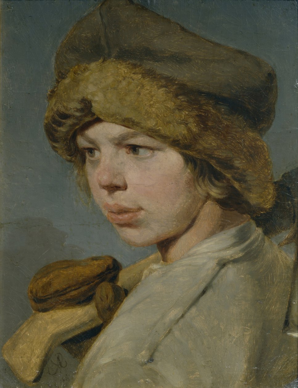 Zakharka, 1825 da Aleksei Gavrilovich Venetsianov