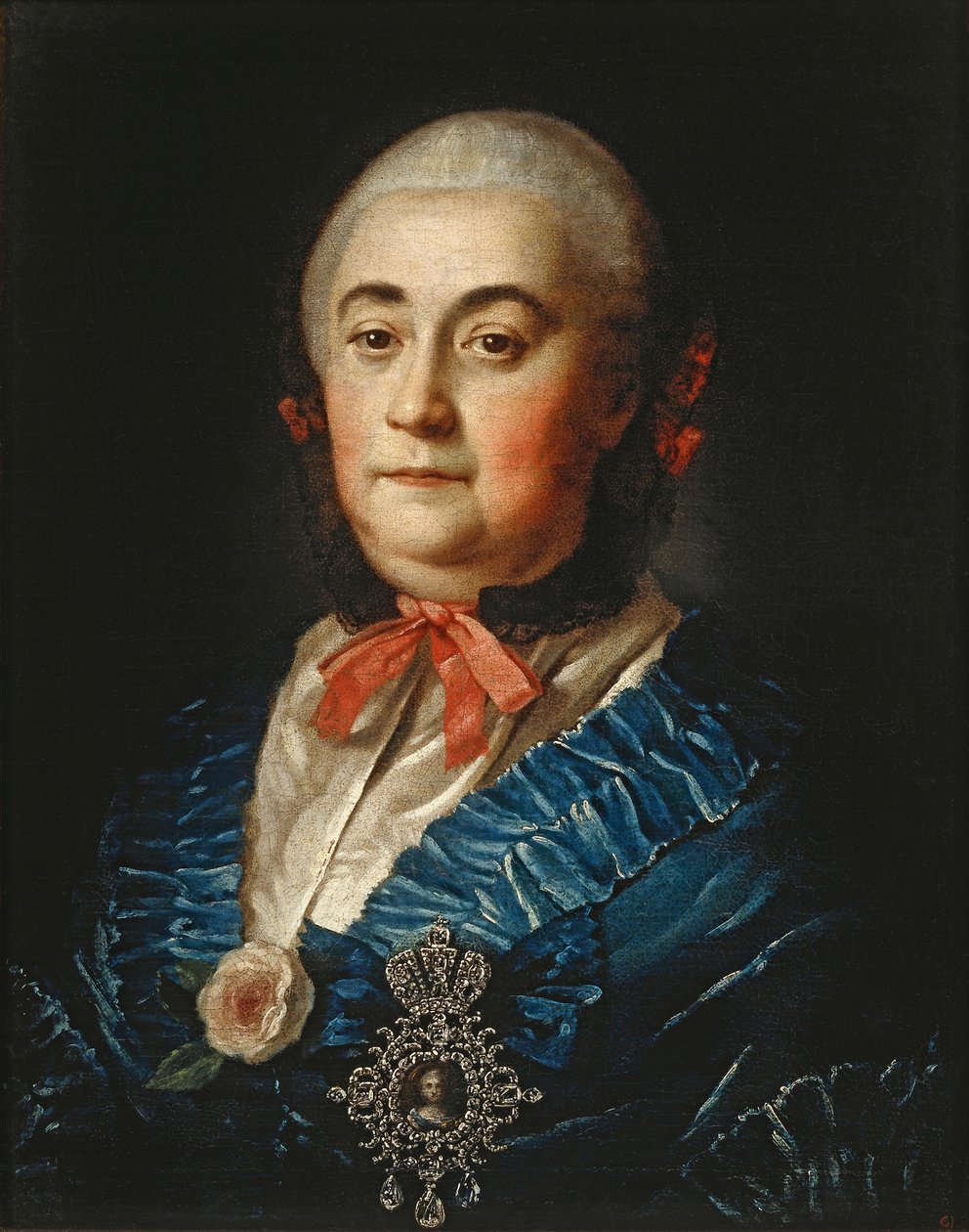 Ritratto di A.M. Izmailova da Aleksey Antropov