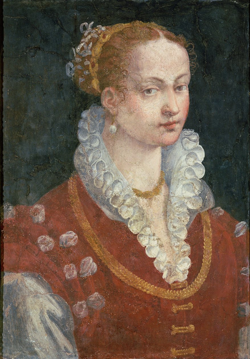 Ritratto di Bianca Cappello (c.1542-87) moglie di Francesco de